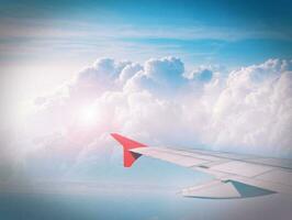 aeroplane background free photo