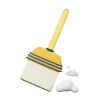 3D Broom Icon png