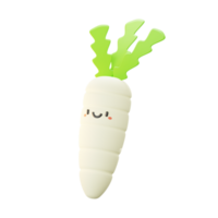 3D Radish Icon png