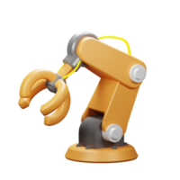 3D Robotic Hand Icon png