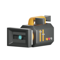 3d video camera icoon png