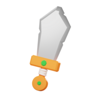 3D Sword Icon png