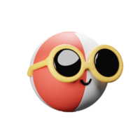 3d voleio bola ícone png