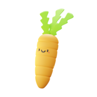 3D carrot Icon png
