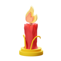 3D Candle Icon png