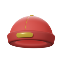 3d Cinese cappello icona png