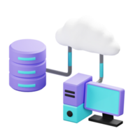 3D Database Icon png