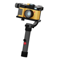 3d Câmera estabilizador ícone png
