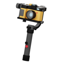 3d caméra stabilisateur icône png