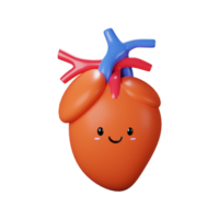 3D Heart Icon png