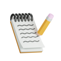 3D Notes Icon png