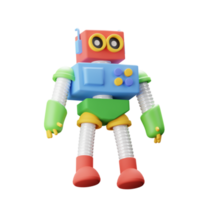 3d robot icône png