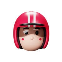 3d cohete hombre icono png