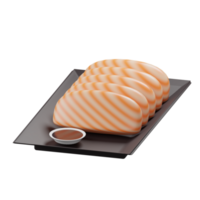 3d sashimi icoon png