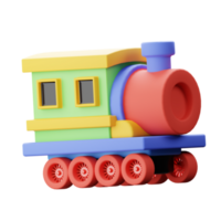 ícone de trem 3D png