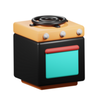 3D Stove Icon png