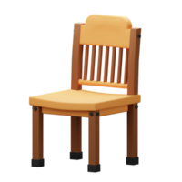 3d silla icono png