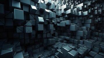 Shinning locks in Hypothetical establishment with smooth lines. Creative resource, photo