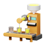 3D Filling Machine Icon png