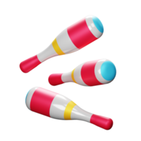 3d jonglering stift ikon png