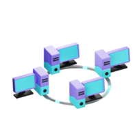 3D Ring Topology Icon png