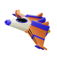 3D Space Ship Icon png
