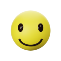 3d sourire icône png