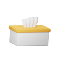 3D Tissue Box Icon png