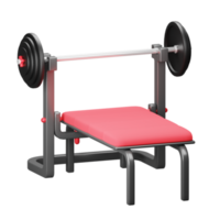 3D Bench Press Icon png