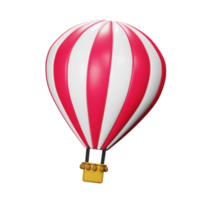 3d aire globo icono png