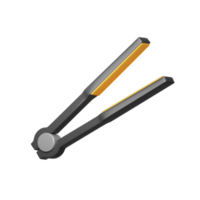 3d pelo plancha de pelo icono png