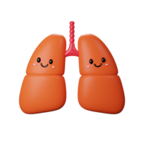 3D Lungs Icon png