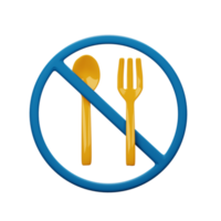 3D Fasting Icon png