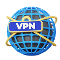 3D Vpn Icon png