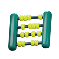 3D Abacus Icon png