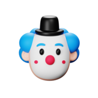 3d payaso icono png