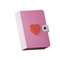 3d amor diario icono png