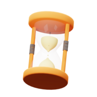 3D Sand Time Icon png