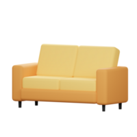 3d sofa icoon png