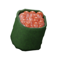 3D Salmon Roe Icon png