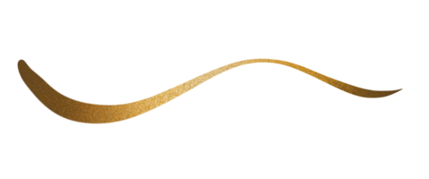 Luxury gold line png