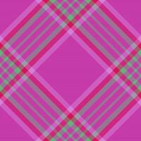 Plaid vector texture. Tartan check seamless. Pattern fabric background textile.