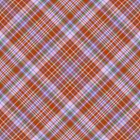 Seamless check texture. Pattern fabric plaid. Textile background tartan vector. vector