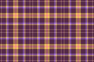 Textile vector pattern. Plaid tartan seamless. Texture check fabric background.