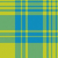 Background plaid pattern. Seamless fabric texture. Check tartan textile vector. vector