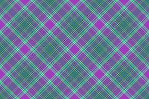 Plaid textile background. Seamless pattern tartan. Check fabric texture vector. vector