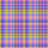 Background fabric check. Texture textile tartan. Seamless pattern vector plaid.
