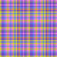 Background fabric check. Texture textile tartan. Seamless pattern vector plaid.