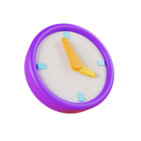 3D clock model png