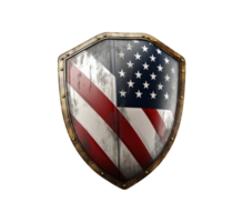 American flag shield transparent png